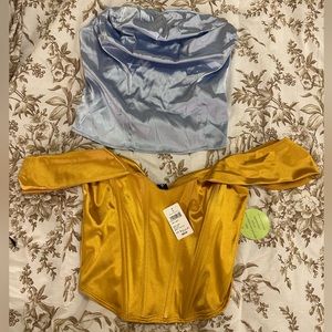 Crop top/corset tops